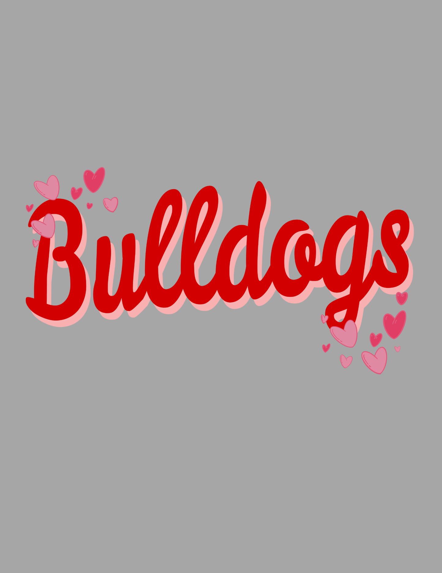 Valentine's Day Bulldogs