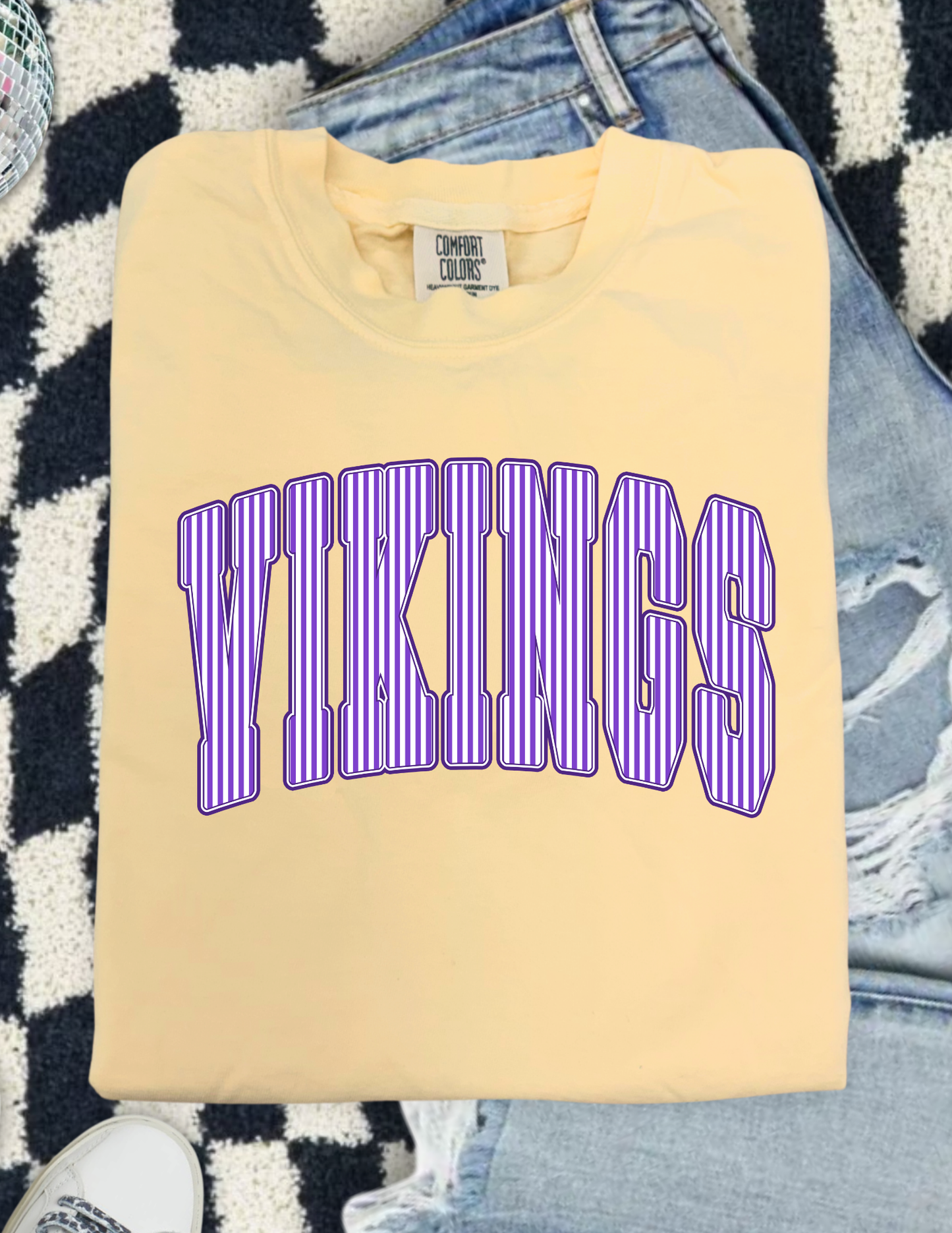 Striped Vikings T-Shirt