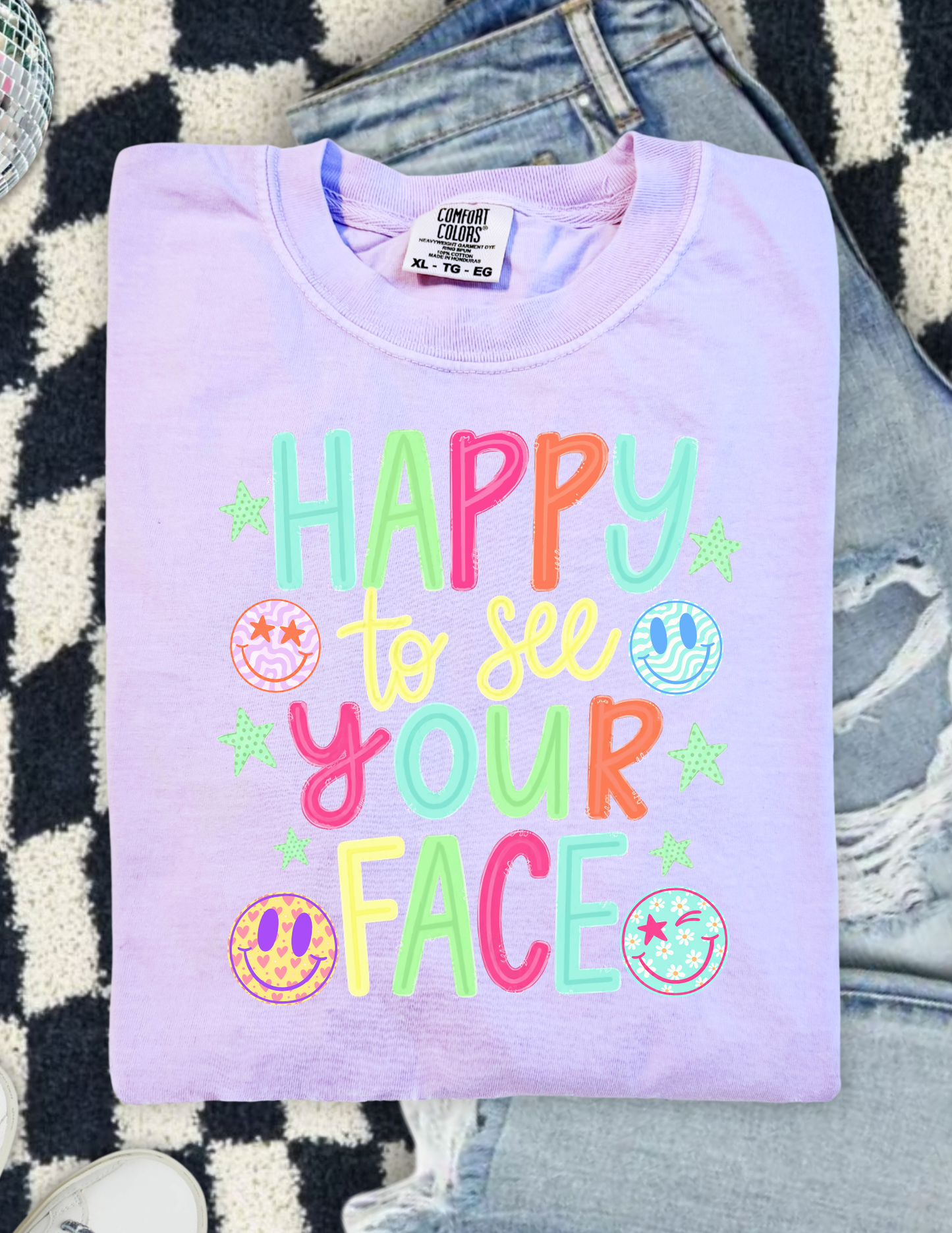 Happy to see your face! T-Shirt