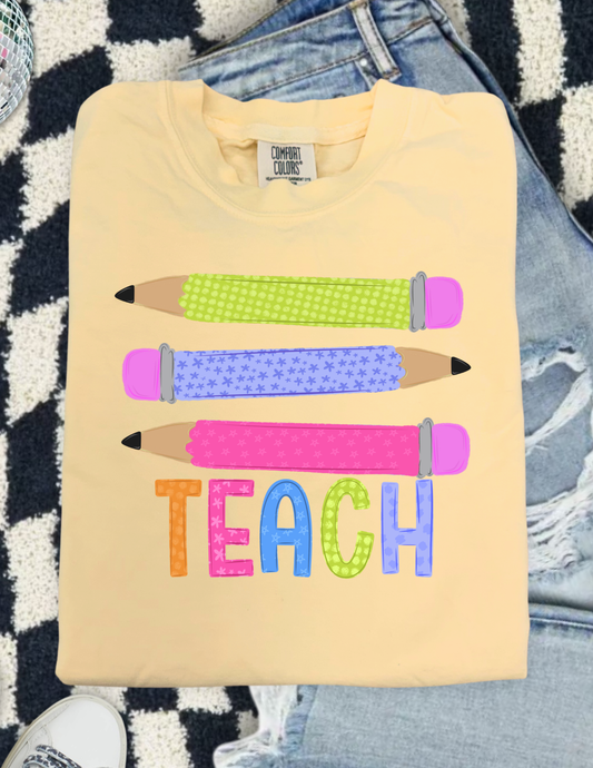 TEACH Pencil T-Shirt