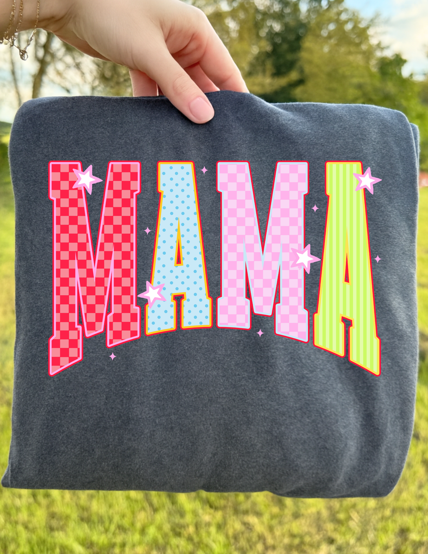 Bright Checkered Mother's Day