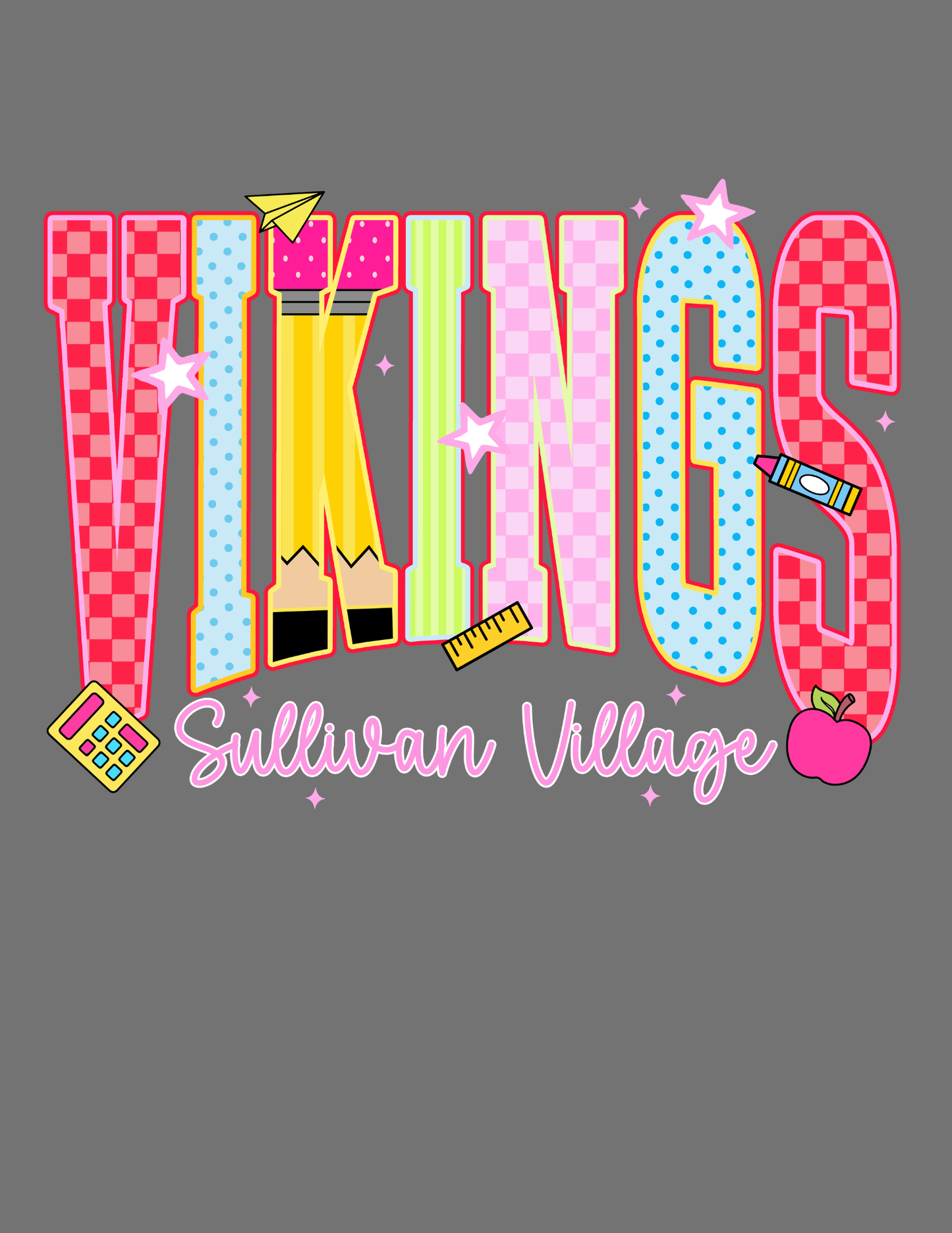 B2School Vikings CREWNECK