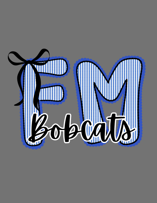 Flower Mound Bobcats Seersucker